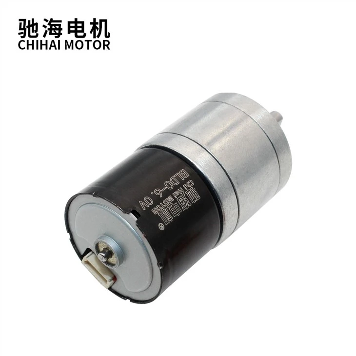 25mm DC6V 1360RPM Silent BLDC Geared Motor