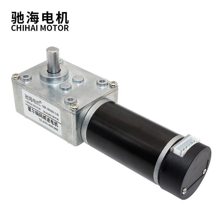 5840-3162 D Shaft Dc 12V 24V Powerful Torque Turbo Worm Geared Coding Motor