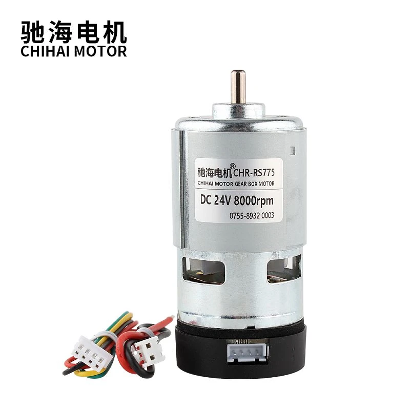 Ball Bearing High Power Low Noise 775 Encoder Motor