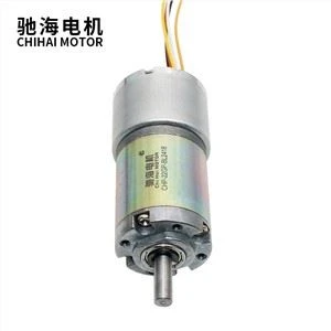 Bezuhlíkový prevodový motor 2418 DC s 22 mm planétovým prevodom